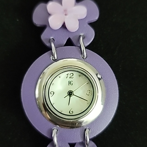 Faded Glory Other - Kids / Womens Faded Glory Purple Floral Watch